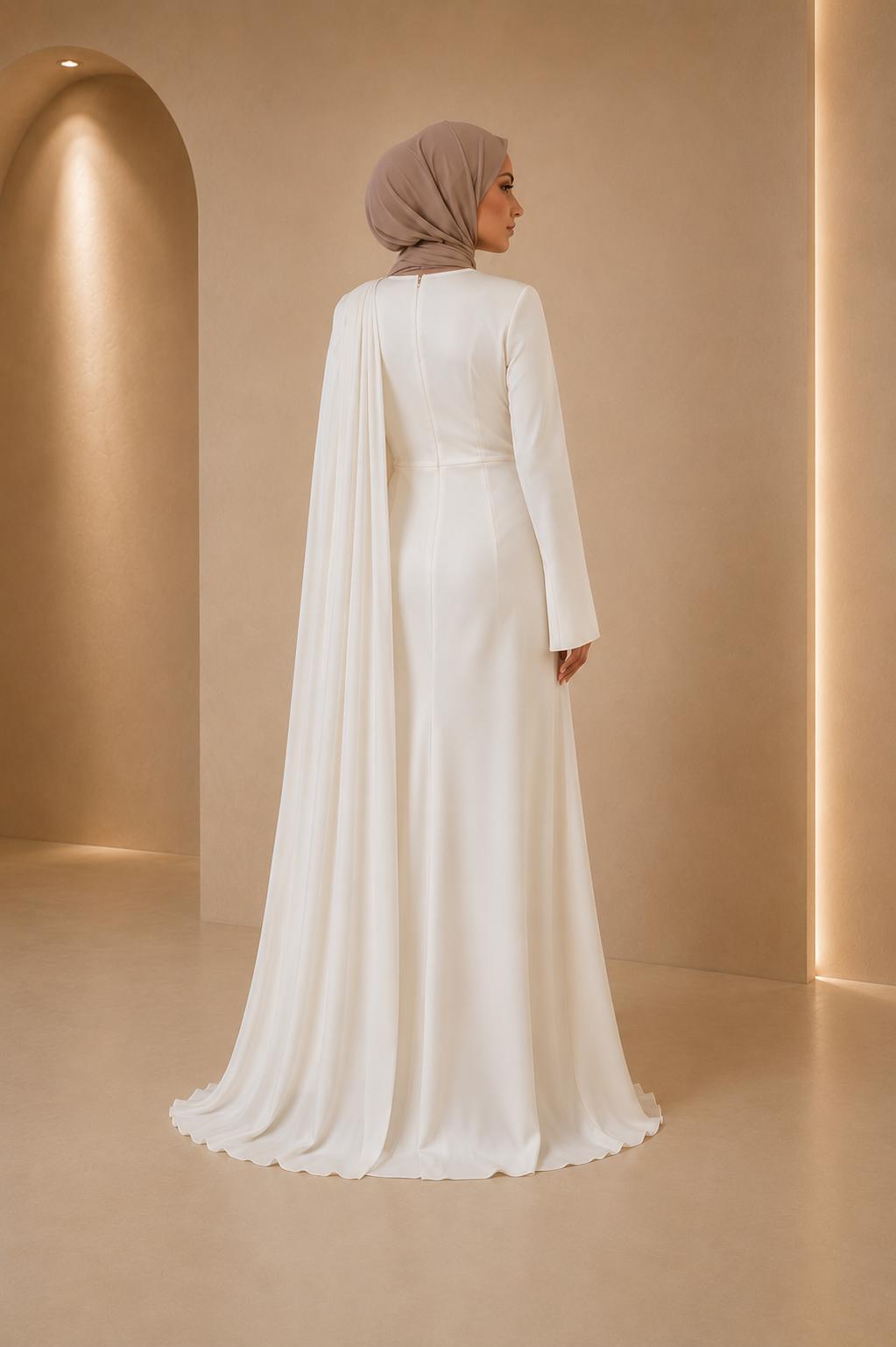Blouse plissée asymétrique