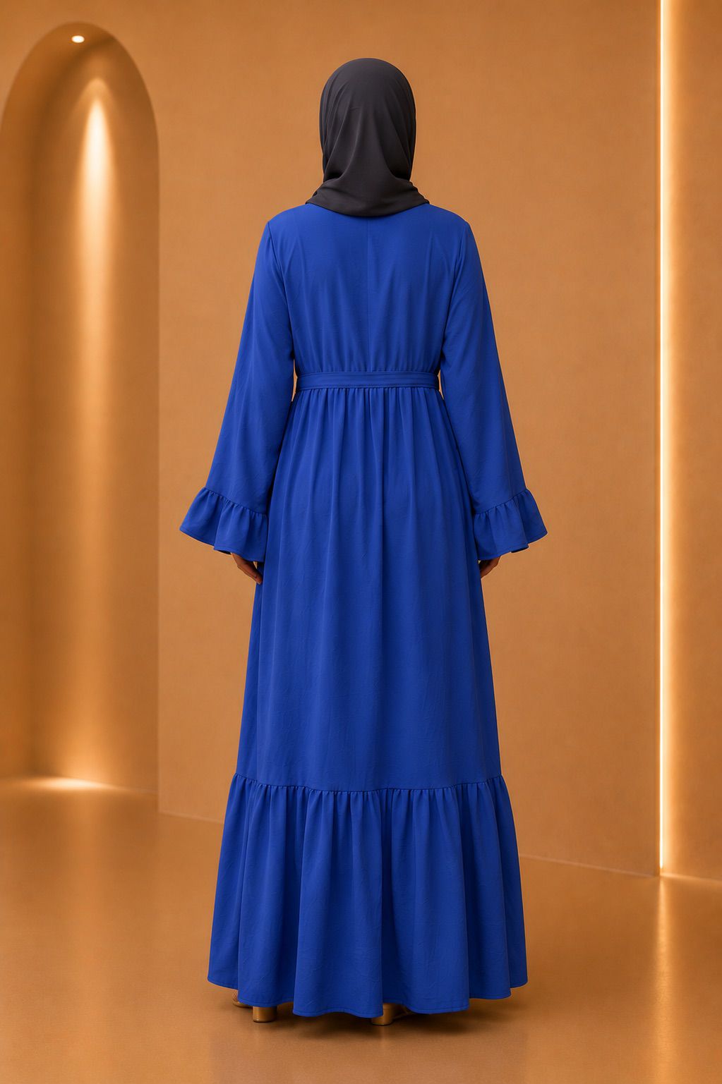 Blusas plisadas asimétricas