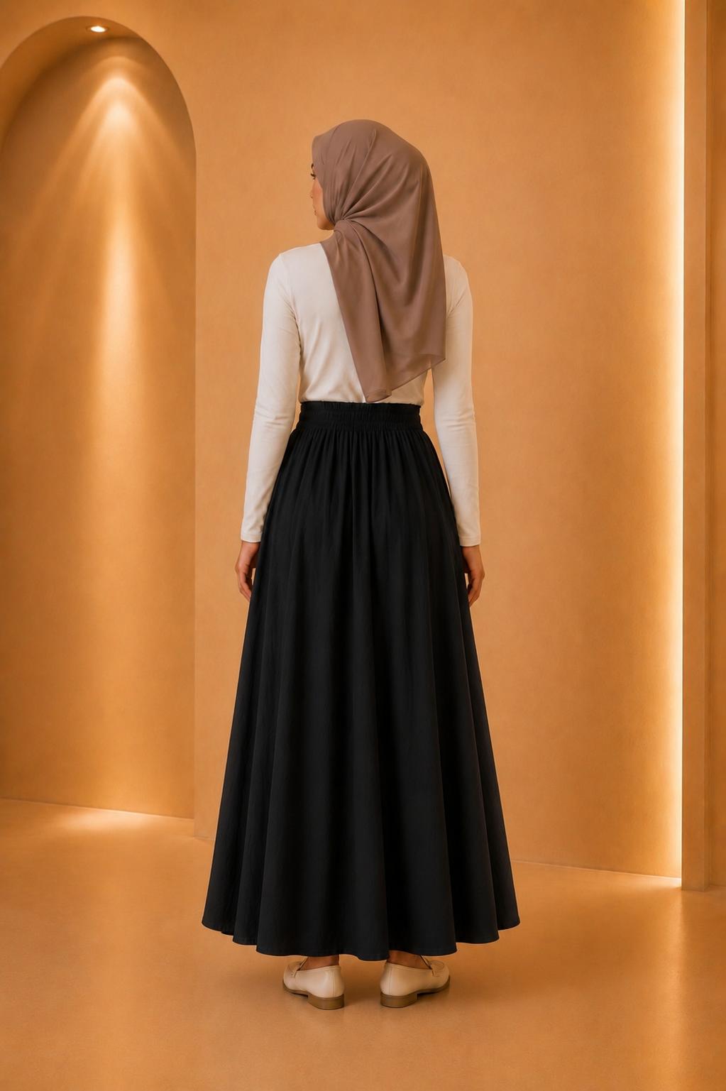 Blouse plissée asymétrique