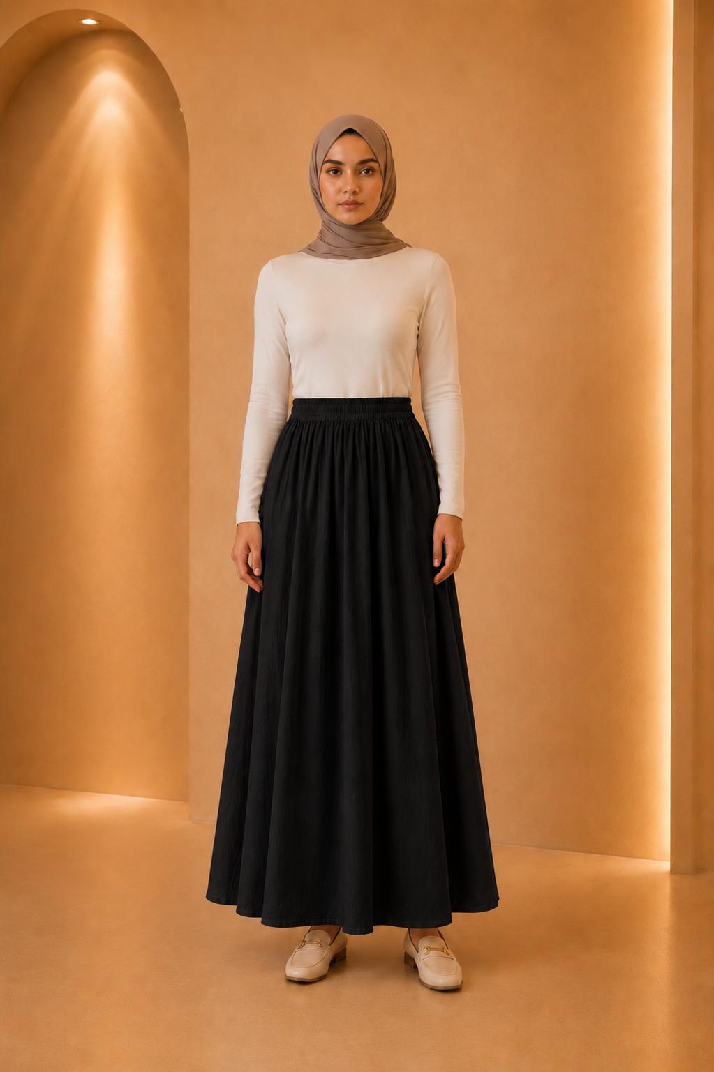 Blouse plissée asymétrique