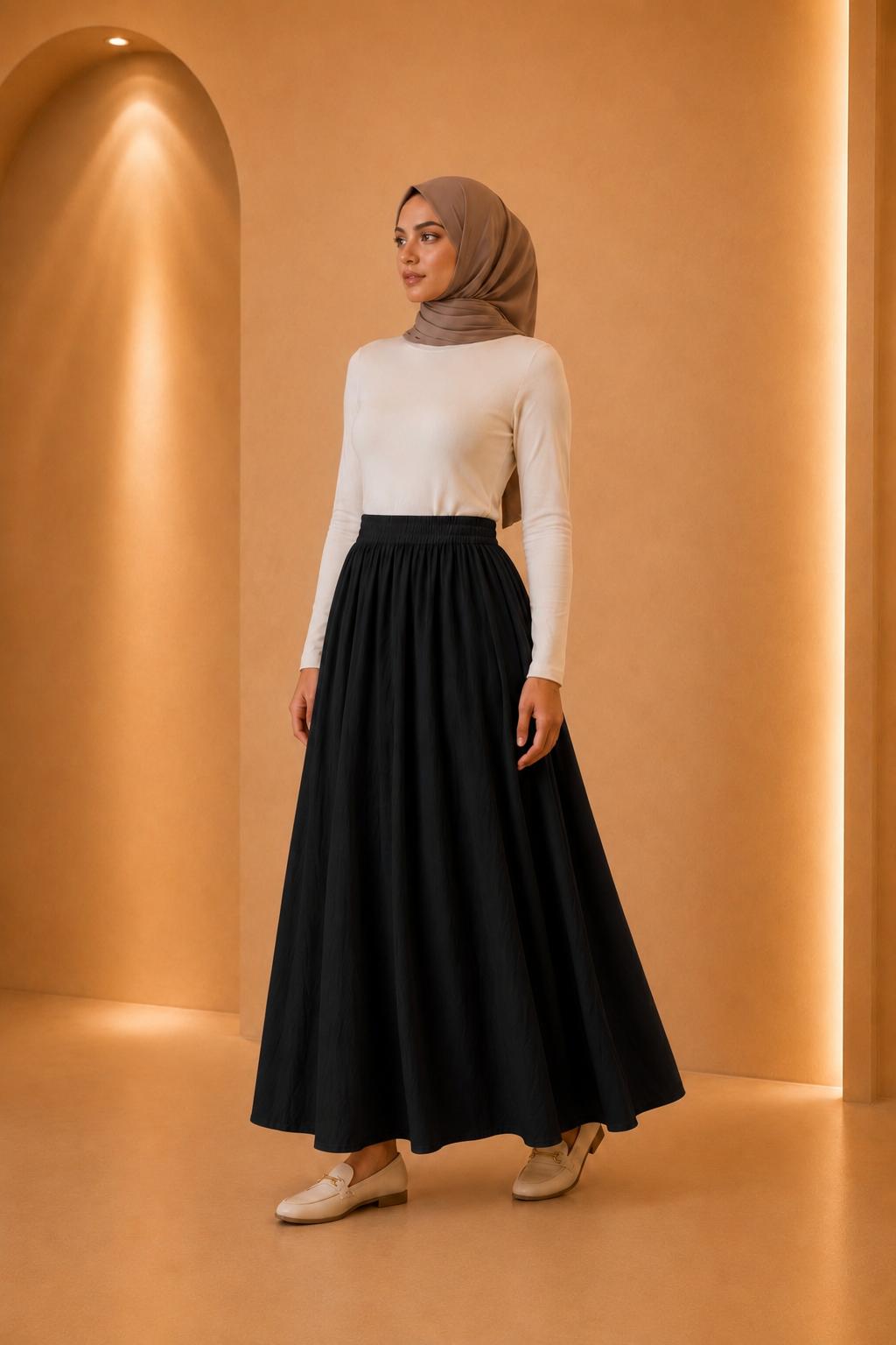 Blouse plissée asymétrique