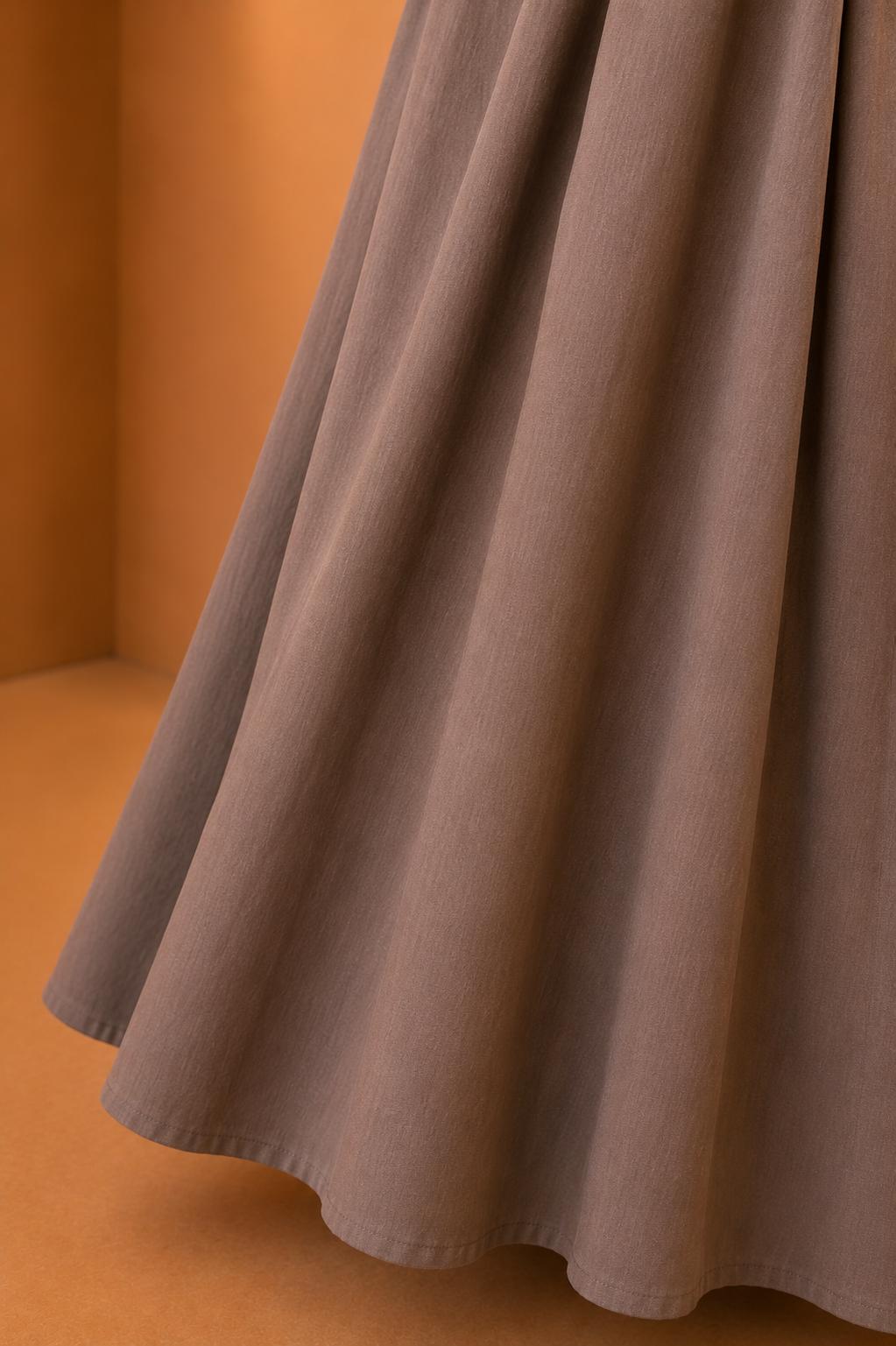Blouse plissée asymétrique
