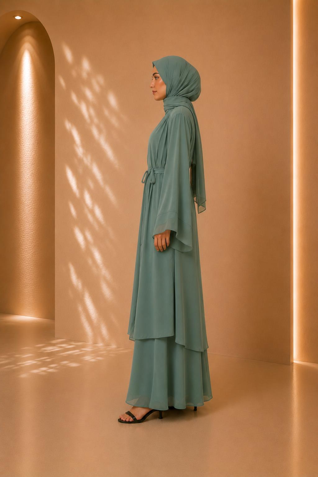 Yasmine | Chiffon Abaya