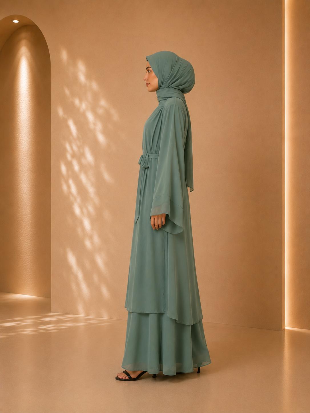 Yasmine | Chiffon Abaya