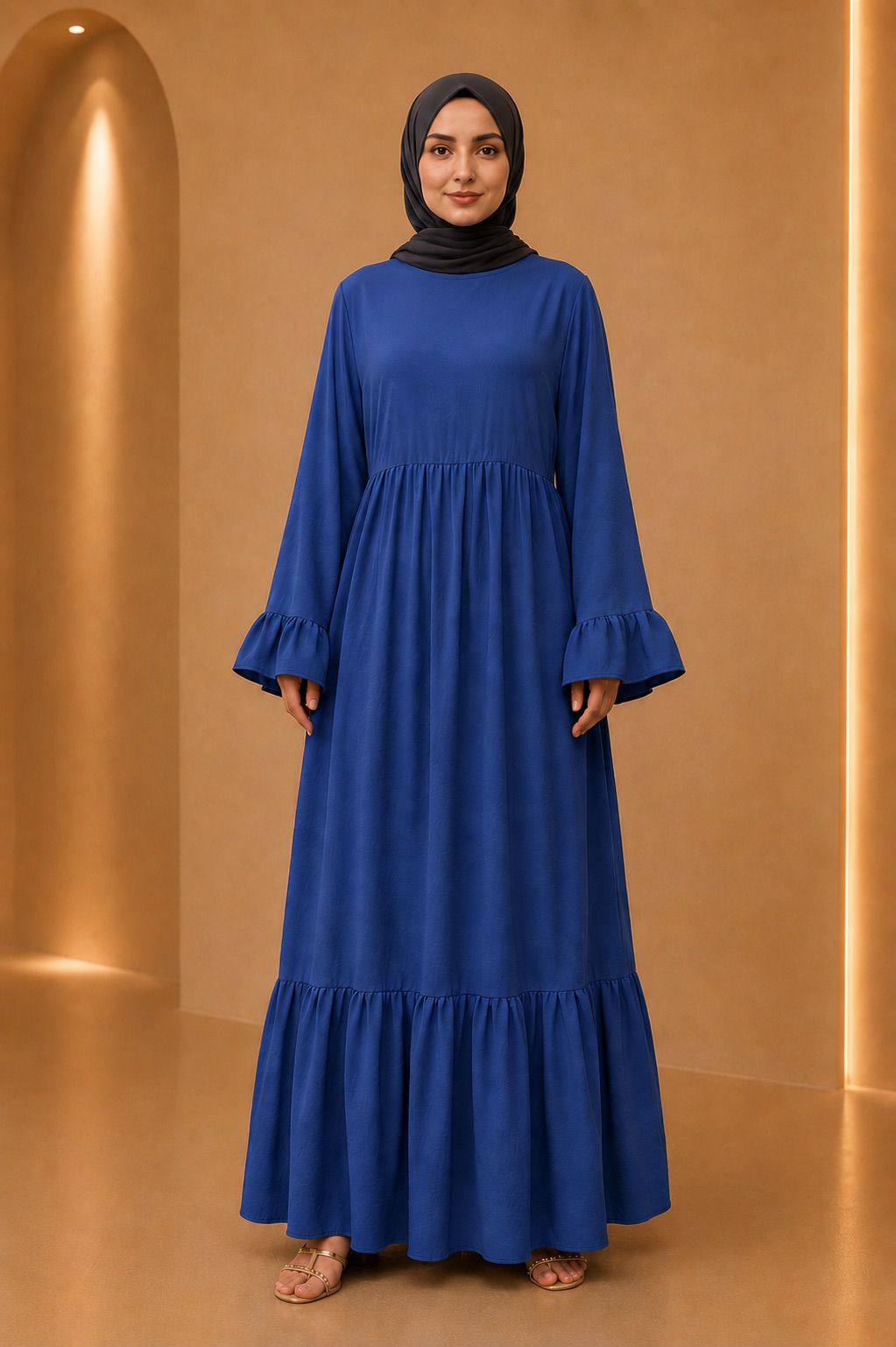 Blusas plisadas asimétricas